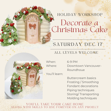 Load image into Gallery viewer, Holiday House Decorating Workshop