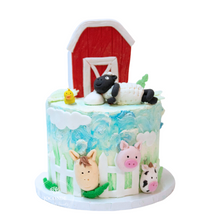 Load image into Gallery viewer, Farm Animals Cake