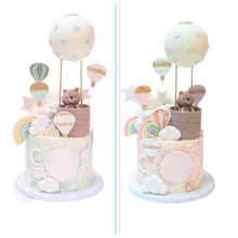 Load image into Gallery viewer, Hot Air Balloon Cake