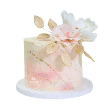 Load image into Gallery viewer, Marble floral Cake
