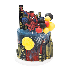 Load image into Gallery viewer, Spider Man Birthday Cake