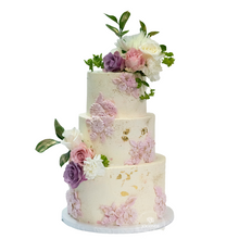 Load image into Gallery viewer, Coloured Bas Relief Wedding Cake
