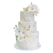 Load image into Gallery viewer, Coloured Bas Relief Wedding Cake