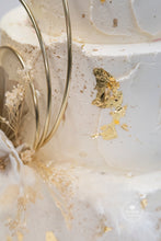 Load image into Gallery viewer, Floral Hoops Wedding Cake