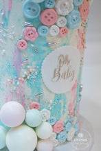 Load image into Gallery viewer, Cute as a button Reveal Cake