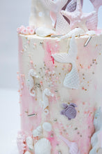 Load image into Gallery viewer, Pink Mermaid under the sea Cake
