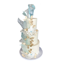 Load image into Gallery viewer, Modern Translucence Wedding Cake
