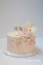 Load image into Gallery viewer, Marble floral Cake