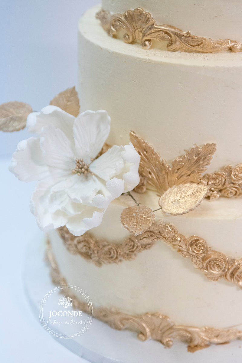 Baroque Wedding Cake – Joconde Cakes & Sweets