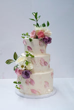 Load image into Gallery viewer, Vibrant Petals Wedding Cake