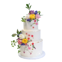 Load image into Gallery viewer, Eternal Blooms Wedding Cake