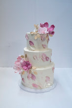 Load image into Gallery viewer, Vibrant Petals Wedding Cake