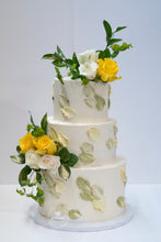 Load image into Gallery viewer, Vibrant Petals Wedding Cake