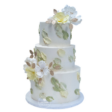 Load image into Gallery viewer, Vibrant Petals Wedding Cake