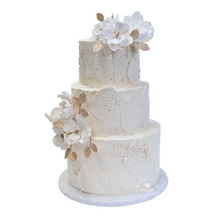 Load image into Gallery viewer, Rustic Smears Wedding Cake