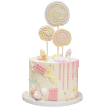Load image into Gallery viewer, Candyland lollipop cake
