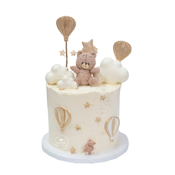 Teddy & Hot Air Balloons – Joconde Cakes & Sweets