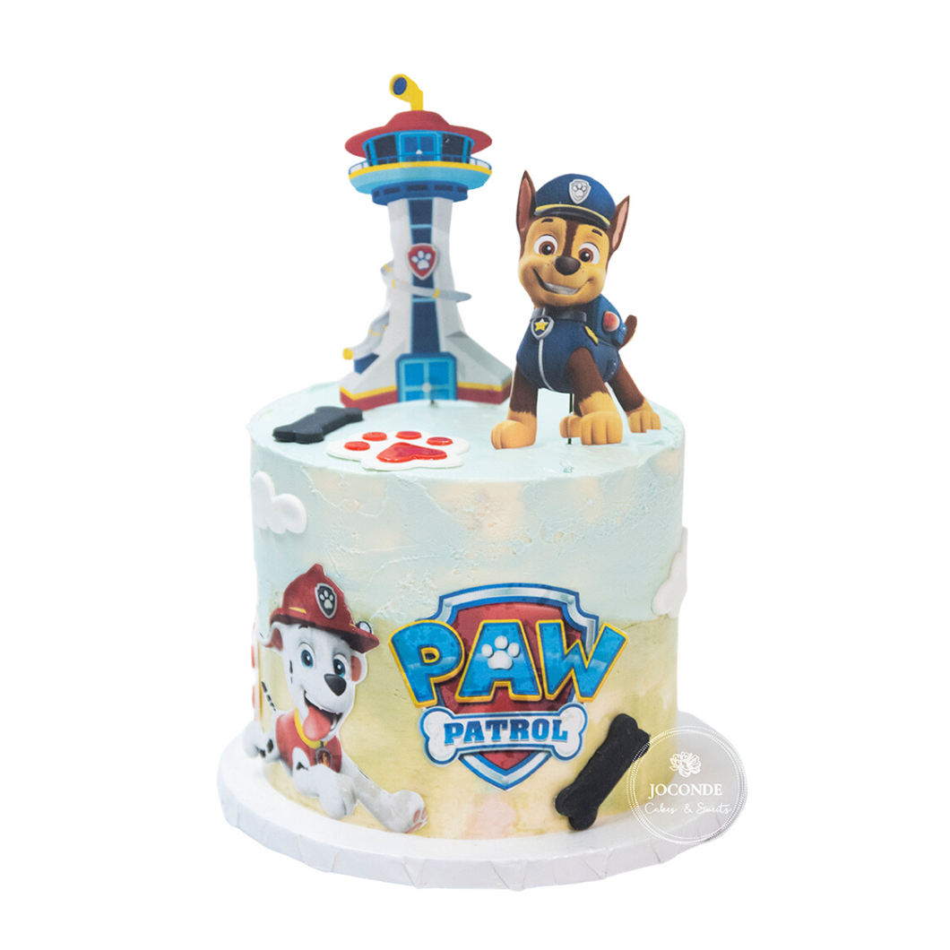 Paw patrol cake sales pan