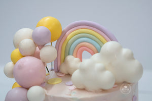 Rainbow & Dots Cake
