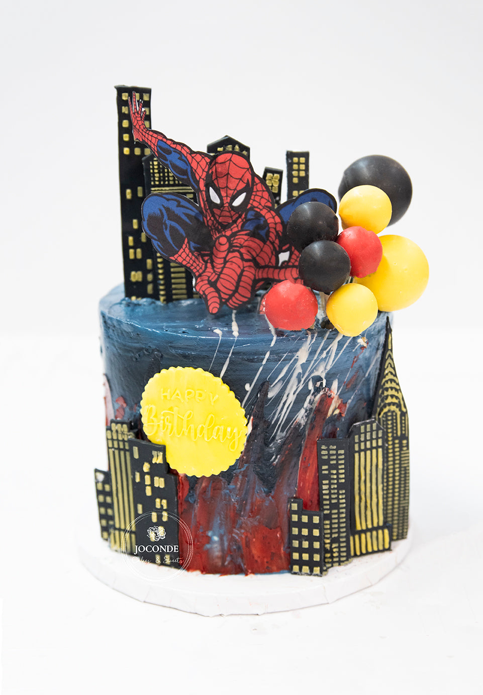 Spider Man Birthday Cake Spider Man Birthday Cake