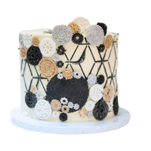 Load image into Gallery viewer, Steampunk Cogs &amp; Gears Cake
