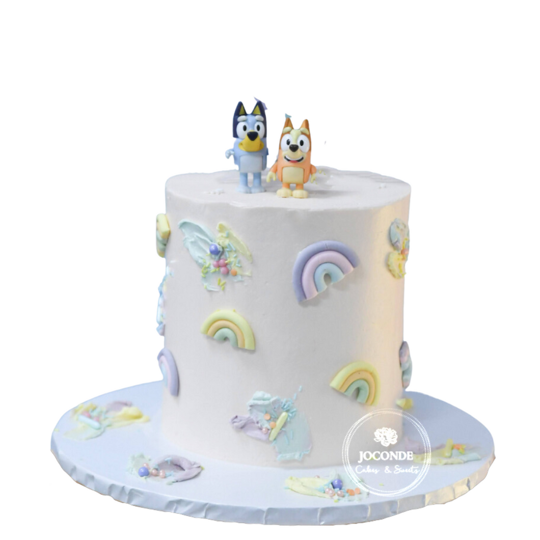 Make Your Own Theme Cake - Rainbows, Smears, Sprinkles