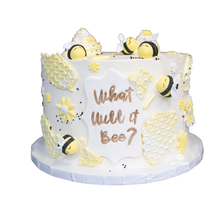 Load image into Gallery viewer, What will it Bee cake
