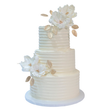 Load image into Gallery viewer, Textured Buttercream Wedding Cake
