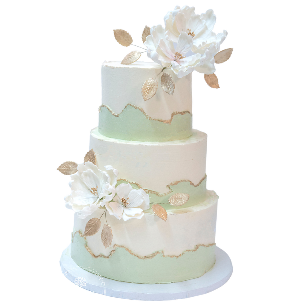 Faultline Wedding Cake