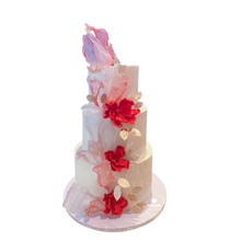 Load image into Gallery viewer, Modern Translucence Wedding Cake
