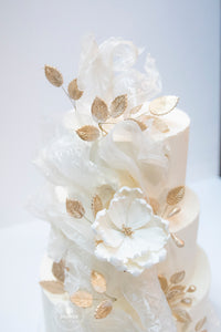 Modern Translucence Wedding Cake