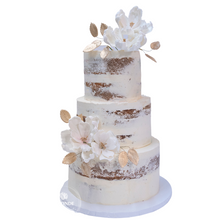Load image into Gallery viewer, Semi Naked Wedding Cake
