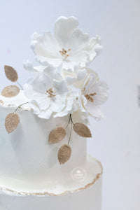 Simple Beauty Wedding Cake