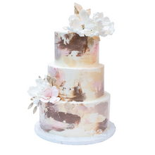 Load image into Gallery viewer, Color Palette Wedding Cake
