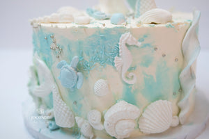 Blue Under the Sea Cake